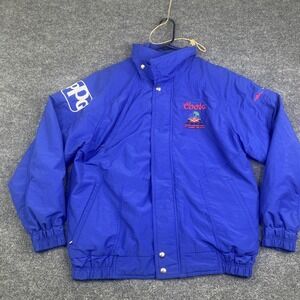 Vintage Coors Racing Jacket Mens Medium Blue Toyota Grand Prix IndyCar 90s